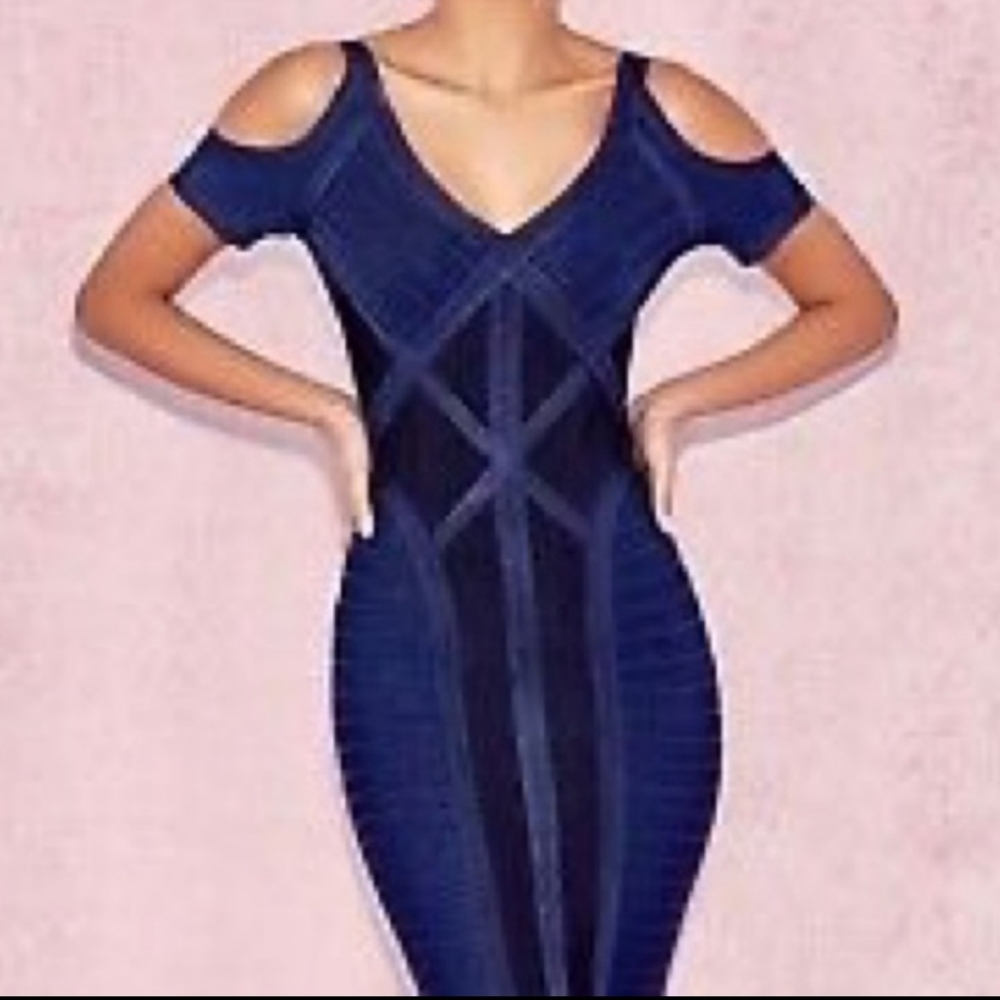 House of CB Denim Dress. Size Small.